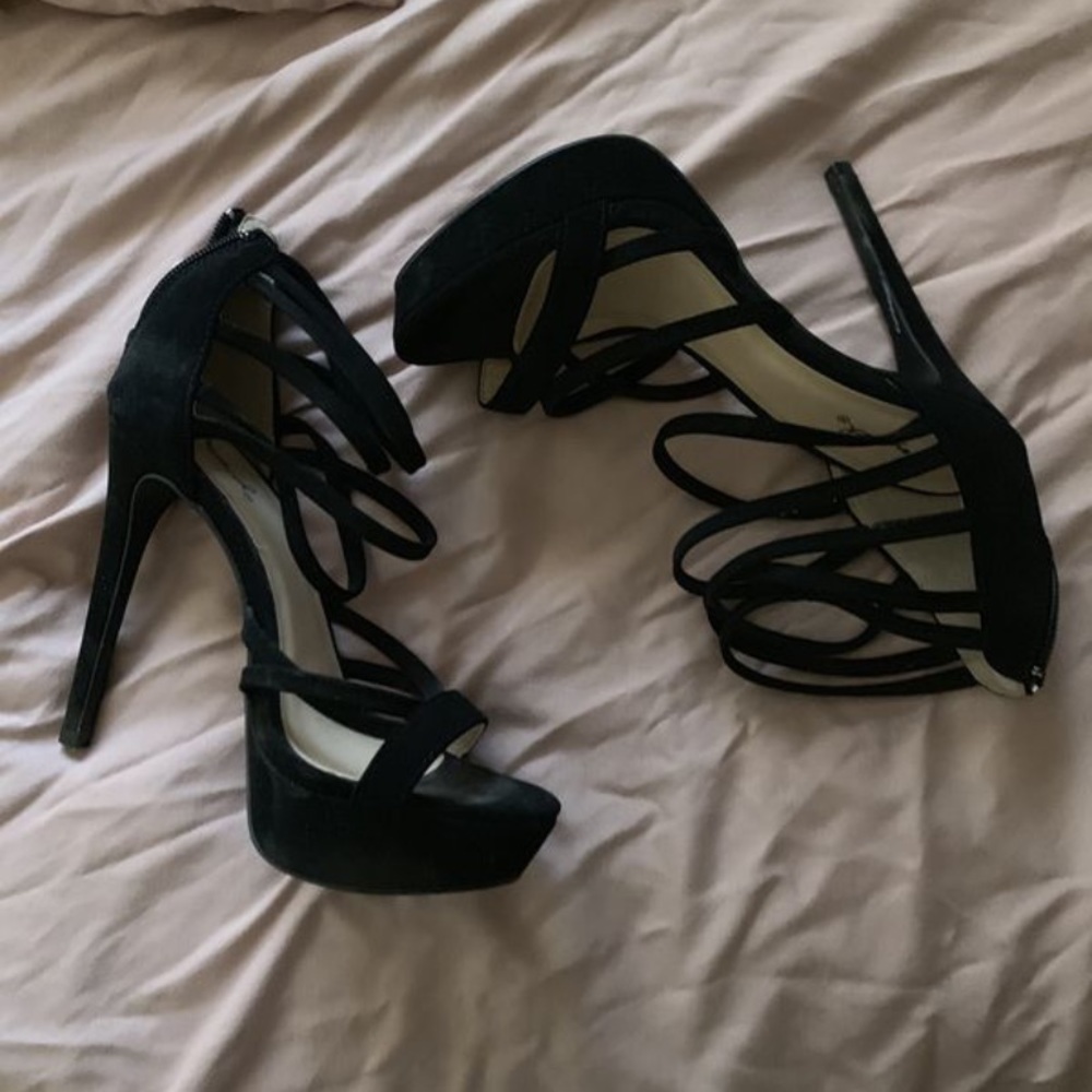 Black heels